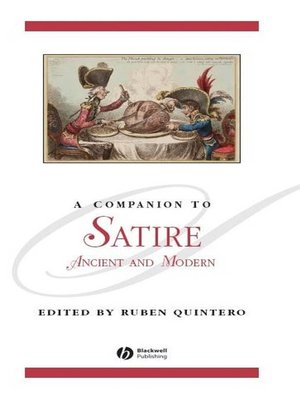 cover image of A Companion to Satire
